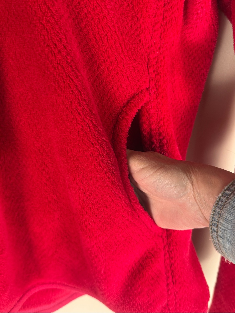 $139 Patagonia Re-Tool Snap-T Fleece Synchilla Pullover Jacket HOT PINK Sz Small - Picture 3 of 12